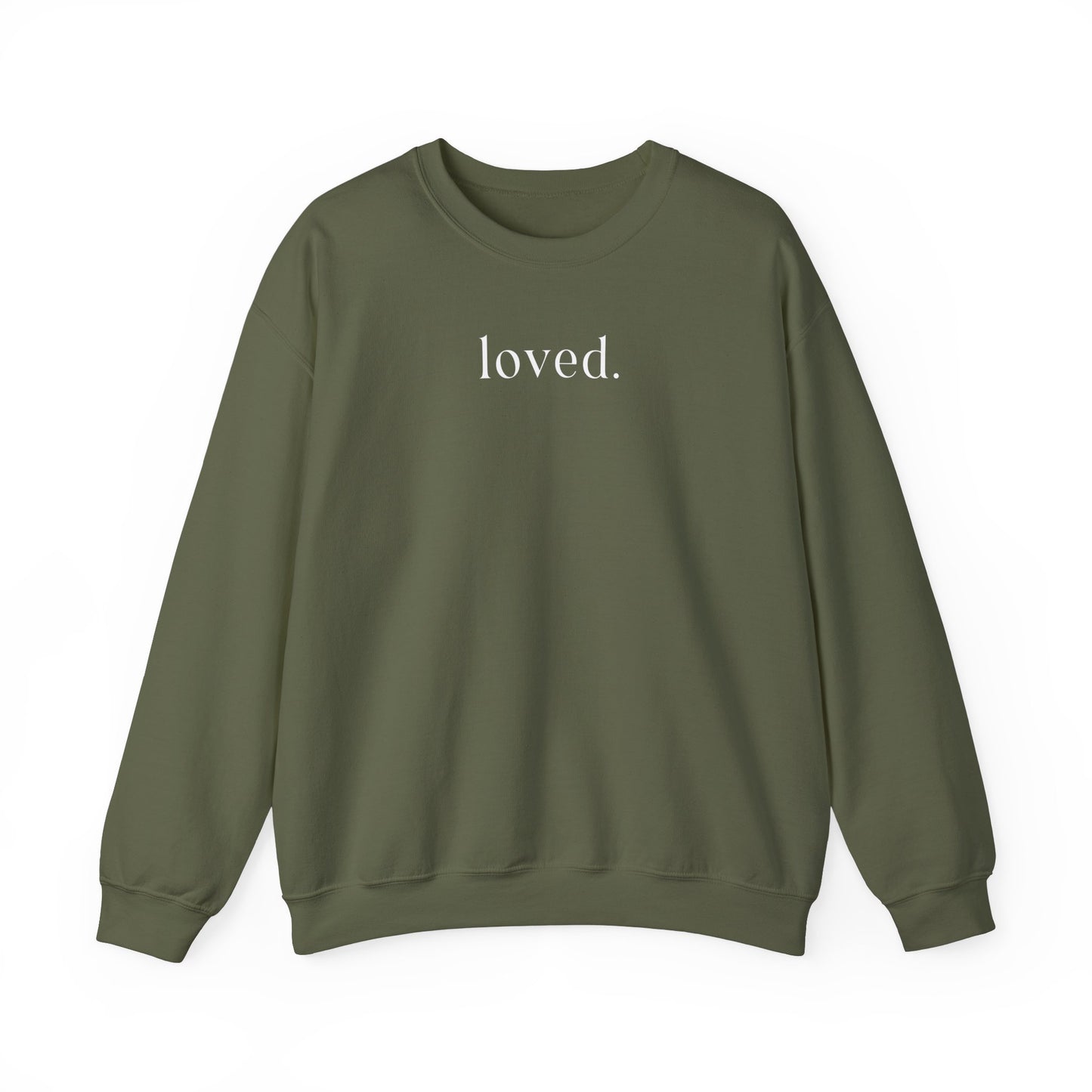 Loved Sweatshirt - army green