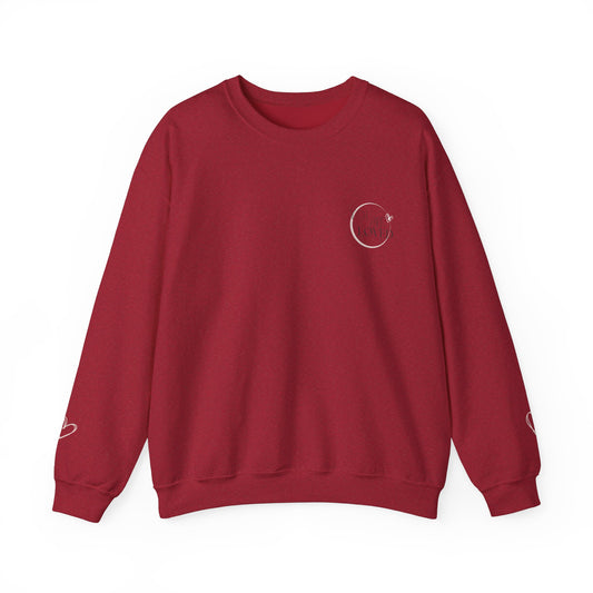 You are Loved Sweatshirt - heart on sleeves