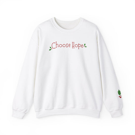 Christmas Choose Hope Sweatshirt