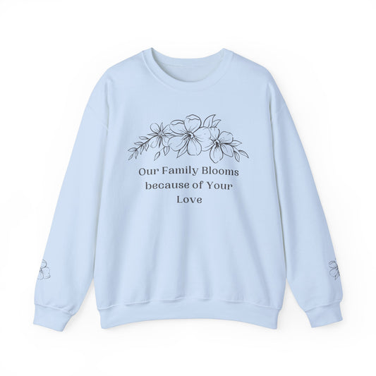our family blooms