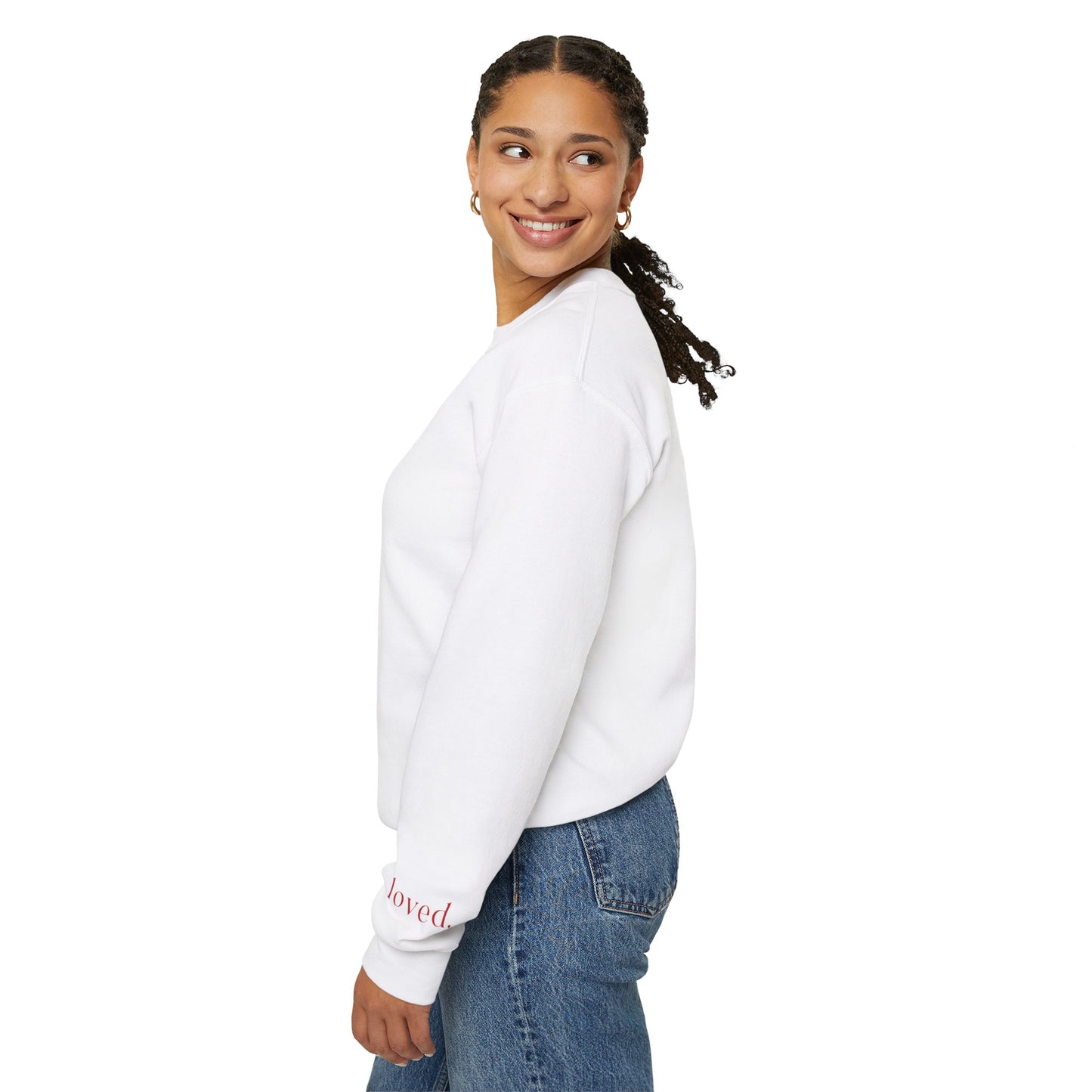 Loved Sweatshirt - red